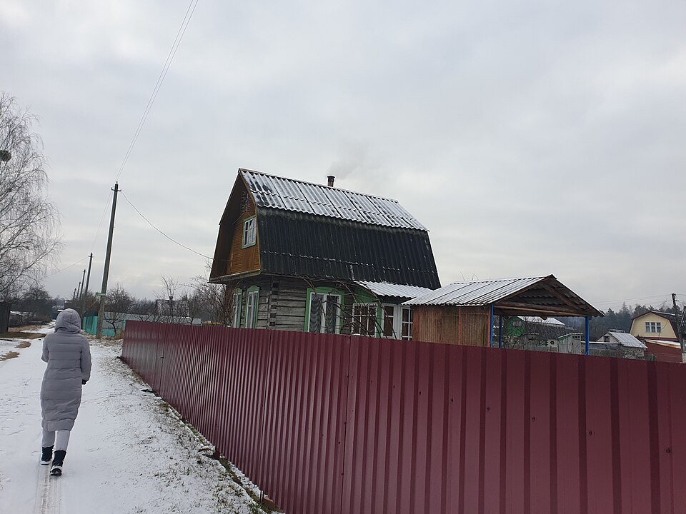 Готовый забор из профлиста
